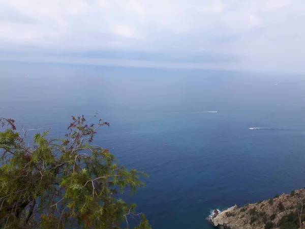 Subtítulo Increíble Los Hermosos Lugares Terre Liguria Con Increíble Cielo — Foto de Stock