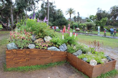 Güzel flasback için doğal çiçek park, Genova Nervi Euroflora olay vesilesiyle bu baharda