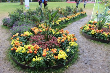 Güzel flasback için doğal çiçek park, Genova Nervi Euroflora olay vesilesiyle bu baharda