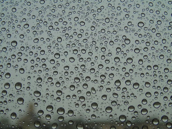 Genova Italy 2018 Amazing Photography Some Waterdrops Window Summer Rain — Stock Fotó