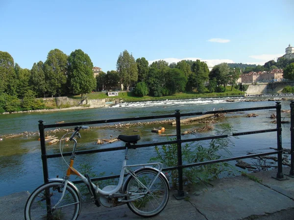 Torino Italia 2018 Una Straordinaria Fotografia Della Città Torino Dall — Foto Stock