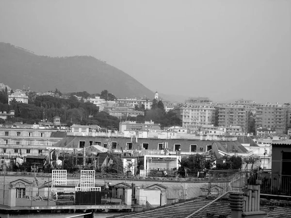 Genova Italië 2019 Een Verbazingwekkende Bijschrift Van Stad Genua Uit — Stockfoto