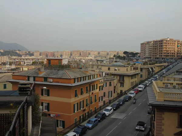 Genua Italien 2019 Eine Erstaunliche Bildunterschrift Der Stadt Genua Von — Stockfoto