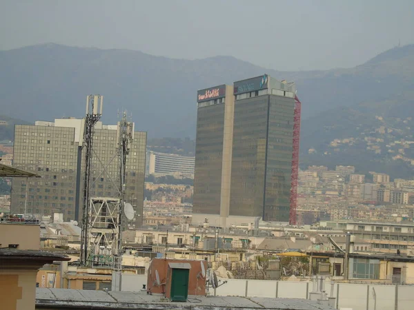 Genua Italien 2019 Eine Erstaunliche Bildunterschrift Der Stadt Genua Von — Stockfoto