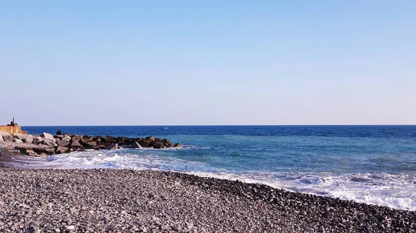 Ligurien Italien 2019 Reisen Rund Die Ligurische Küste Den Sommertagen — Stockfoto
