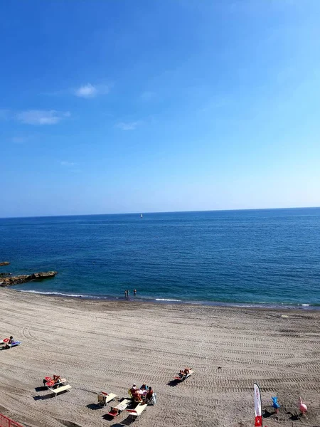 Ligúria Itália 2019 Viajando Redor Litoral Liguriano Dias Verão Com — Fotografia de Stock