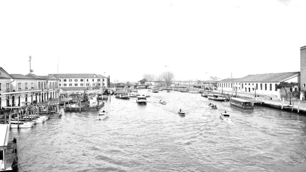 Venedig Italien 2019 Ein Atemberaubender Panoramablick Auf Venedig Den Wintertagen — Stockfoto