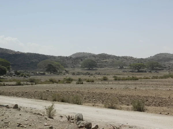 Eritrea Afrika 2019 Cestování Vesnicích Blízkosti Měst Asmara Massawa Úžasný — Stock fotografie