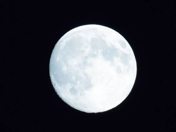 제노바 이탈리아 2019 제노바 보름달의 놀라운 배경에 하늘과 — 스톡 사진