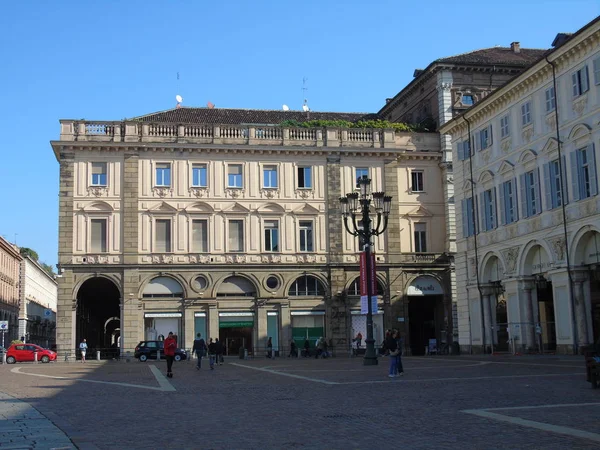 Turin Italy 2019 Travelling North Italy Beautiful Caption Turin Wih — Stock Photo, Image