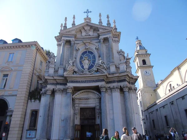 Turim Itália 2019 Viajar Pelo Norte Itália Legenda Bonita Turim — Fotografia de Stock