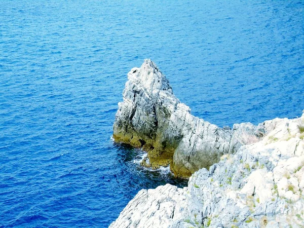 Portovenere Itália 2019 Fantástico Panorama Primavera Cidade Portovenere Esplêndida Cena — Fotografia de Stock