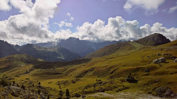 Trentino Alto Adige Італія 2020 Amazing View Seceda Peak Trentino — стокове фото