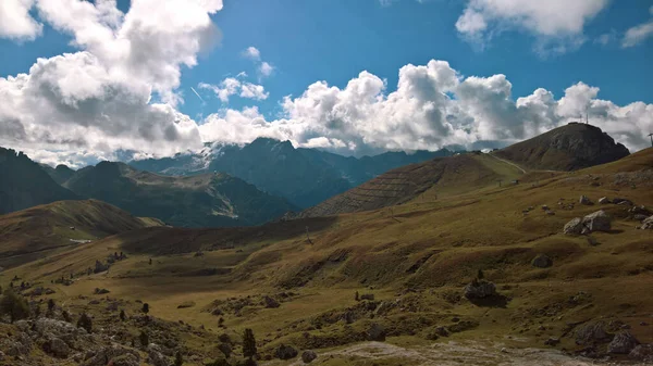 Trentino Alto Adige Itálie 2020 Úžasný Výhled Vrchol Seceda Trentino — Stock fotografie