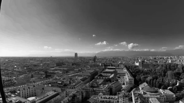 Torino Talya 2020 Kuzey Talya Seyahat Turin Güzel Başlığı Güneşli — Stok fotoğraf