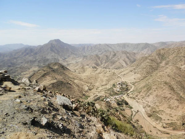 Elabered Eritrea 2020 Prachtige Fotografie Van Het Kleine Dorpje Eritrese — Stockfoto