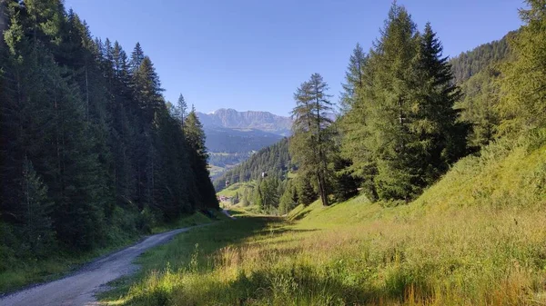 Val Gardena Italien 2020 Malerischer Alpiner Ort Mit Magischen Dolomitenbergen — Stockfoto