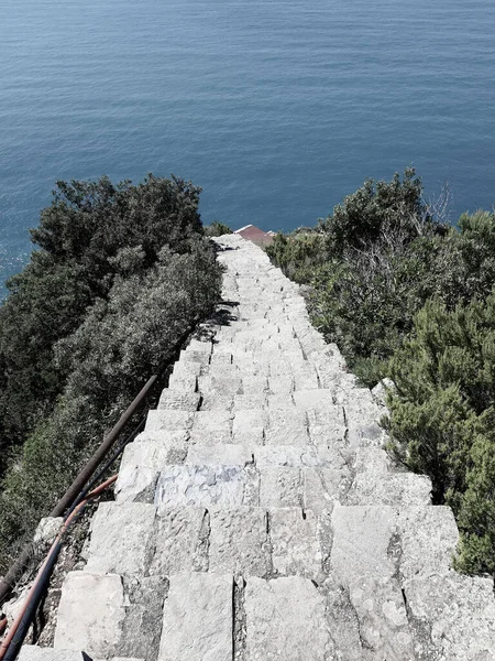 チンクテレ イタリア 2020年9月2日 海岸漁村の美しい風景 多くの小さなカラフルな家の素晴らしい景色 チンクテレと呼ばれる小さなイタリアの町の伝統的な建築 — ストック写真