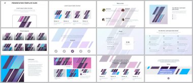 En az sunular, Portföy şablonlar. Basit öðeler beyaz arka plan üzerinde. Broşür kapak vektör tasarımı. El ilanı, broşür, broşür, sunu slaytlarını rapor, pazarlama, reklam.