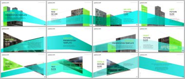 Sunumlar tasarımı, mimari tasarım ile portföy vektör şablonları. Soyut modern mimari arka plan. Sunum slaytı için çok amaçlı şablon, afiş broşürü, broşür kapağı, rapor