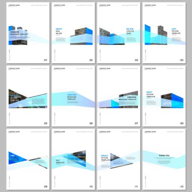 Mimari tasarım ile yaratıcı broşür şablonları. Soyut modern mimari arka plan. Broşürler, broşür, bildiri, sunum, reklam, dergi için tasarım şablonları kapsar.