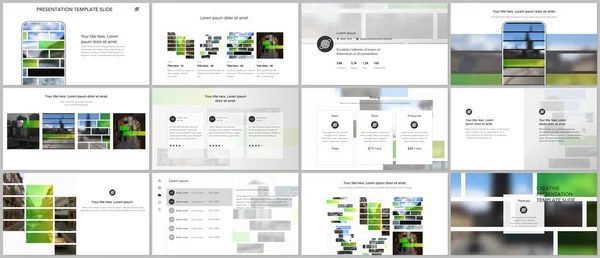Διανυσματικά Πρότυπα Για Σχεδιασμό Ιστοσελίδων Παρουσιάσεις Portfolio Πρότυπα Για Διαφάνειες — Διανυσματικό Αρχείο