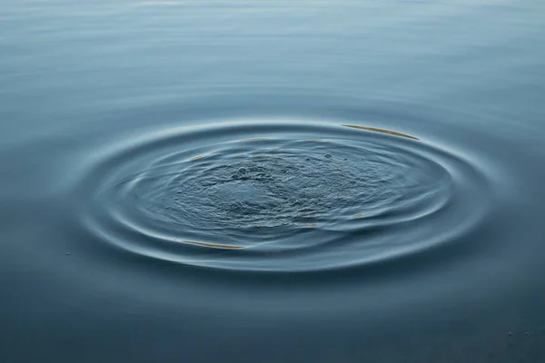 Gota Água Lago Idro — Fotografia de Stock