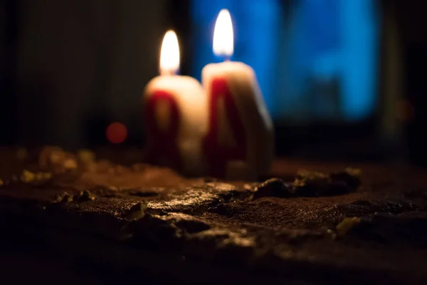 Torta Compleanno Mio Padre — Foto Stock