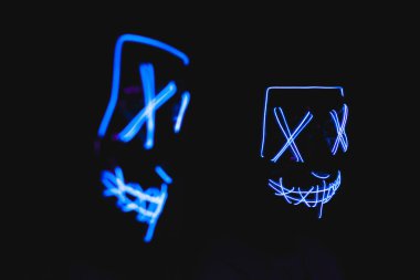 Karnaval için korku temizleme maskesi