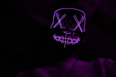 Karnaval için korku temizleme maskesi