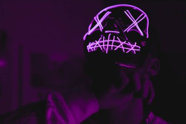 Karnaval için korku temizleme maskesi