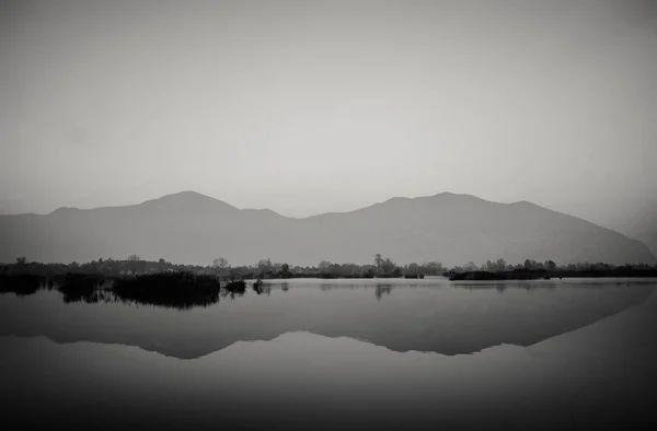 Blick Auf Die Torbiere Des Iseosees — Stockfoto