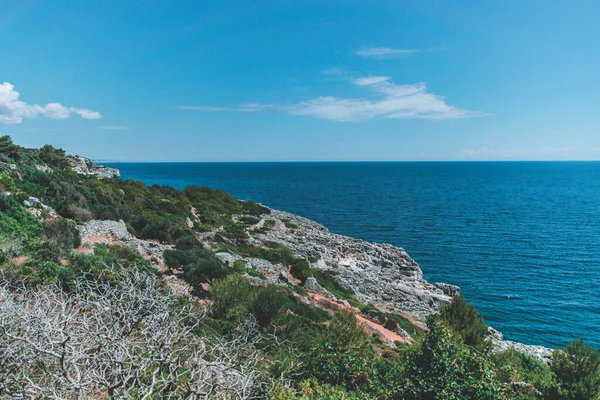 Fantastica Vista Terra Salentina Pugliese — Foto Stock