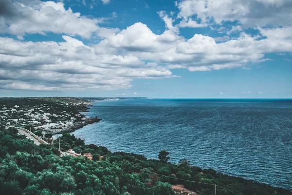 Fantastische Aussicht Auf Den Salento Und Apulien — Stockfoto