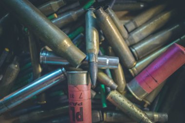 Silahımın mermileri