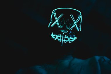 Karnaval için korku temizleme maskesi