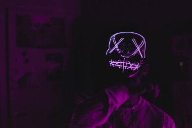 Karnaval için korku temizleme maskesi