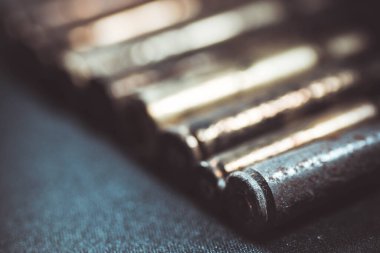 Silahımdan çıkan mermiler.