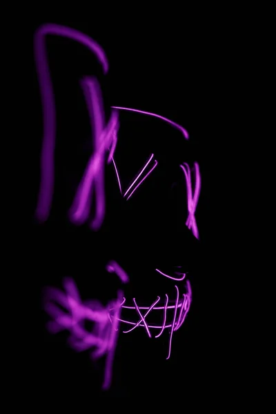 Purge Horror Led Mask — Stock Photo, Image