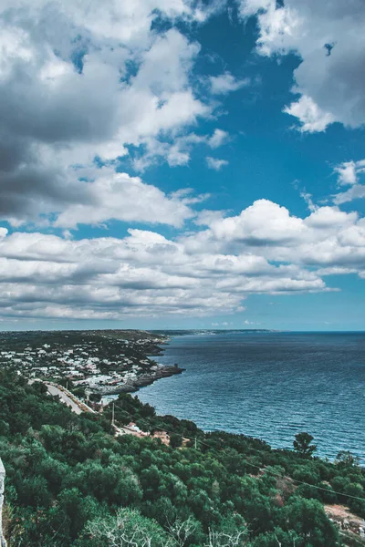 Fantastische Aussicht Auf Den Salento Und Apulien — Stockfoto