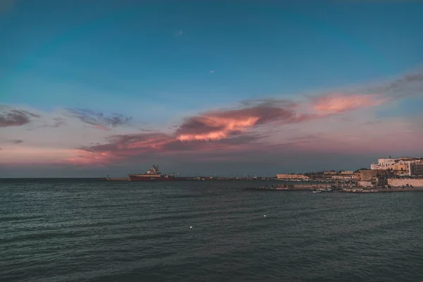 Puglia Daki Otranto Şehrinin Manzarası — Stok fotoğraf