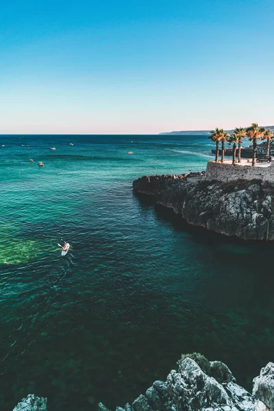 Blick Auf Das Castro Meer Apulien — Stockfoto