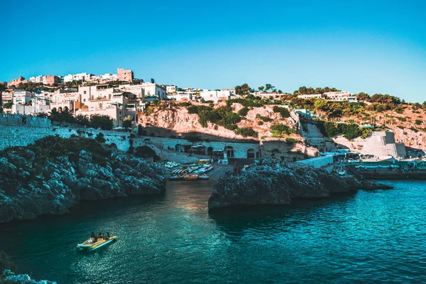 View Castro Sea Puglia — Stock Photo, Image