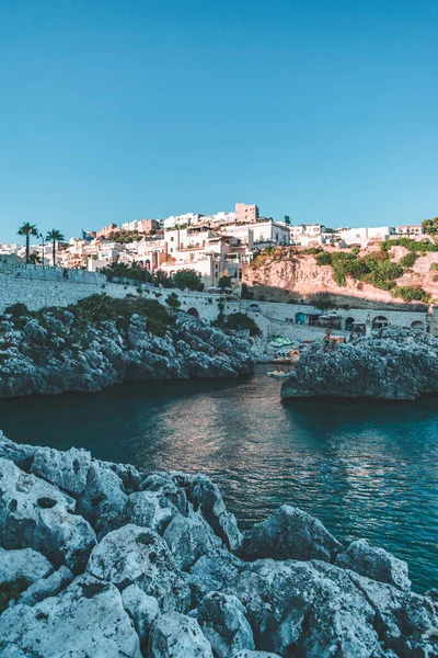 View Castro Sea Puglia — Stock Photo, Image