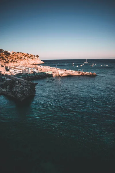 Blick Auf Das Castro Meer Apulien — Stockfoto