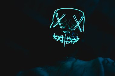 Karnaval için korku temizleme maskesi