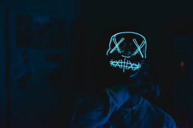 Karnaval için korku temizleme maskesi