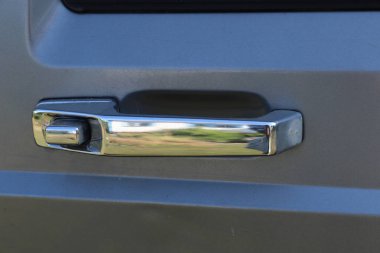 eski bir amerikan araba krom araba kapı kolu