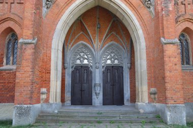 Ternopil bölgesi / Ukrayna 'daki Ozerya köyündeki St. Anna Katolik Kilisesi