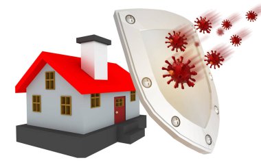 Covid-19 Coronavirus Ncon 'dan kendinizi koruyun.